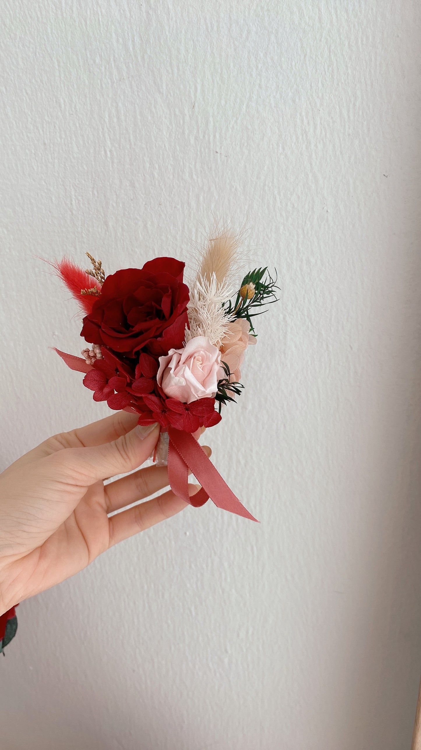 Soap Flower Corsage