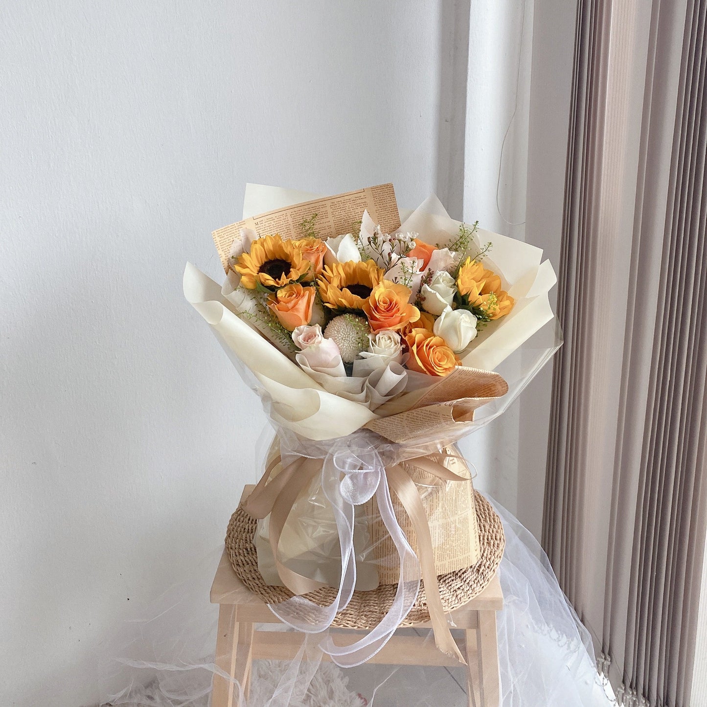 Sunshine • Saffron Sunflower