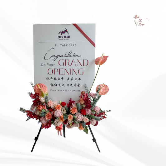 Flamingo Grand Opening Stand