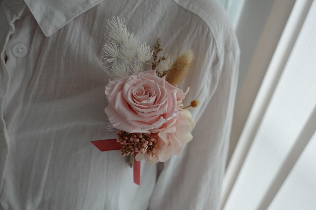 Malbec Red Preserved Bridal Bouquet