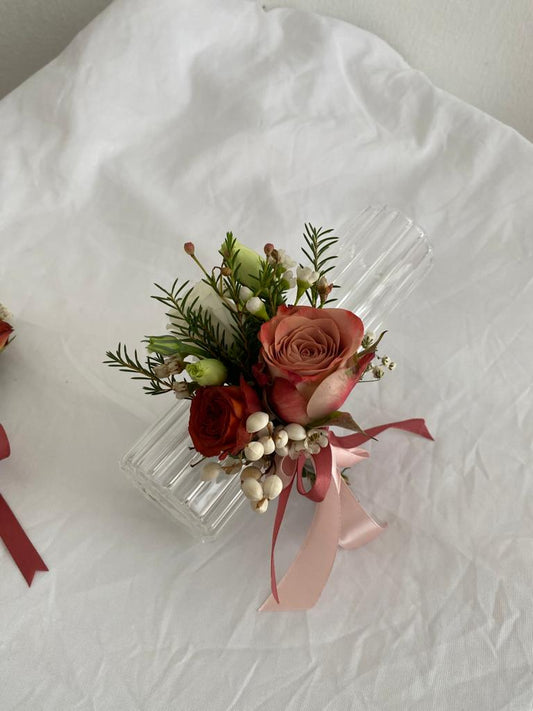 Cappuccino Corsage Fresh Flower